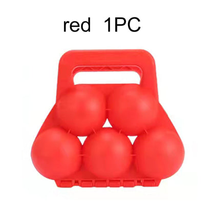 Ball Snowball Maker Clip for Kids & Families Winter Snow Toy & Sand Mold