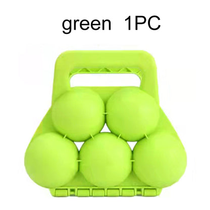 Ball Snowball Maker Clip for Kids & Families Winter Snow Toy & Sand Mold