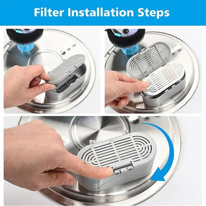 FreshFlow Pet Water Fountain Replacement Filters for Cats & Dogs