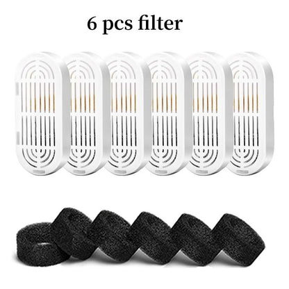 FreshFlow Pet Water Fountain Replacement Filters for Cats & Dogs