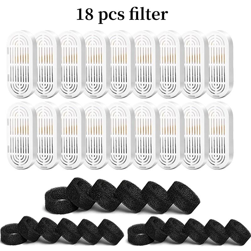 FreshFlow Pet Water Fountain Replacement Filters for Cats & Dogs