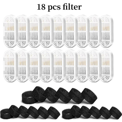 FreshFlow Pet Water Fountain Replacement Filters for Cats & Dogs
