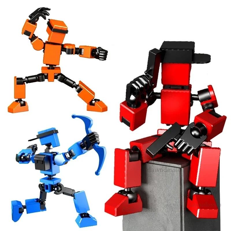 3D Printed Articulated Robot Action Figure