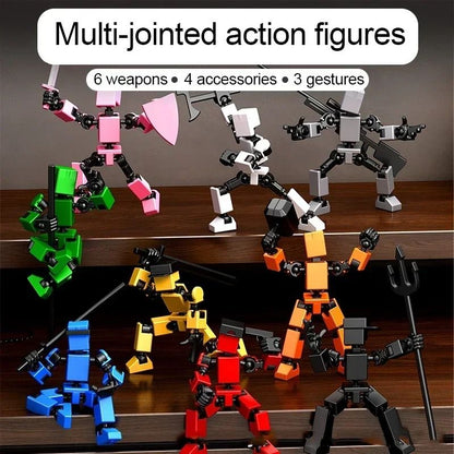 3D Printed Articulated Robot Action Figure