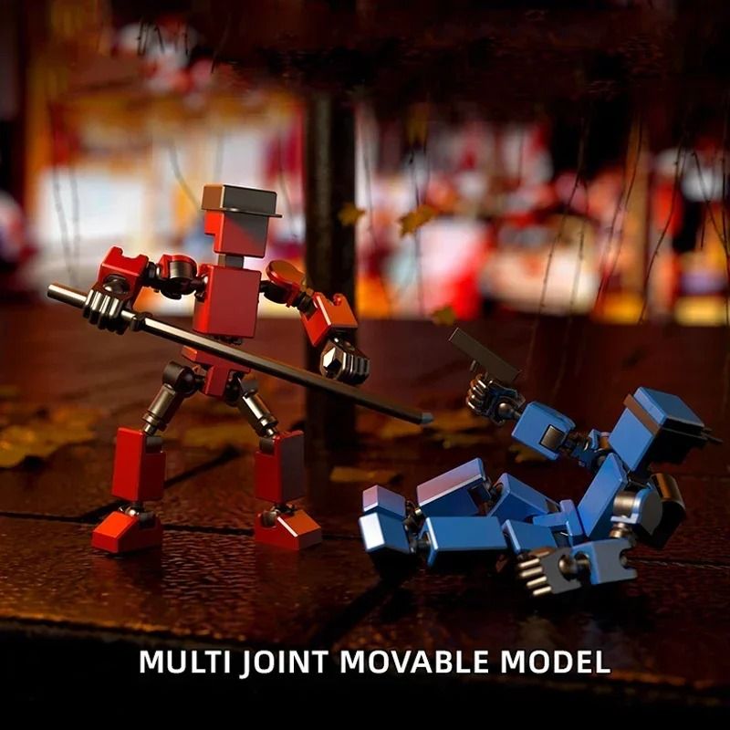 3D Printed Articulated Robot Action Figure