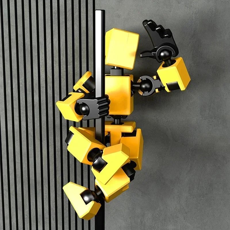 3D Printed Articulated Robot Action Figure