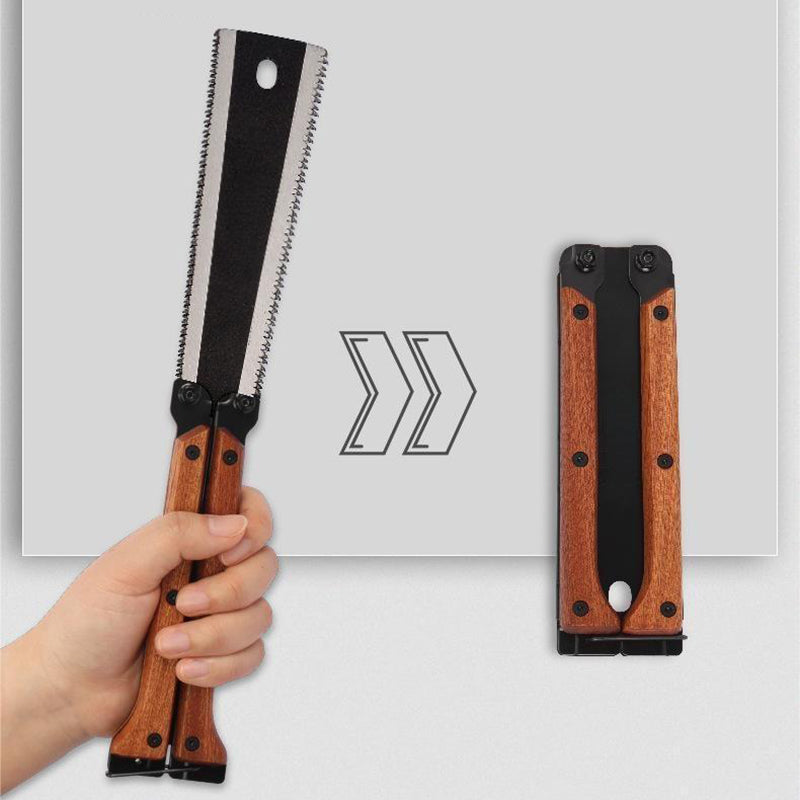 Foldable Woodcut Butterfly Saw Portable Logging & Woodworking Tool