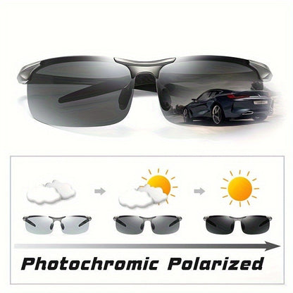 Premium Polarized Day & Night Vision Sunglasses with UV Protection