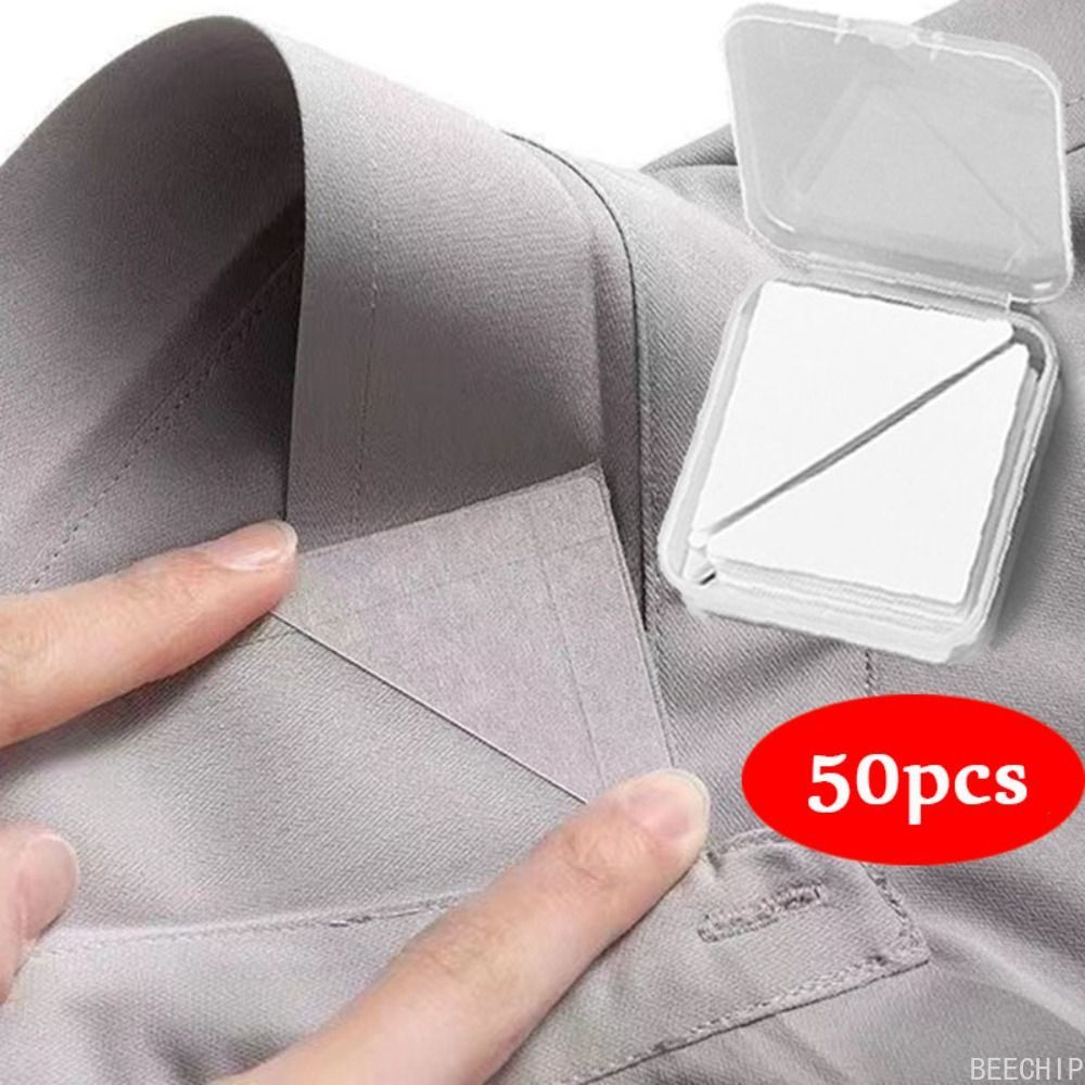 Invisible Shirt Collar Support Pads Self Adhesive Collar Stays for Crisp Professional Styling