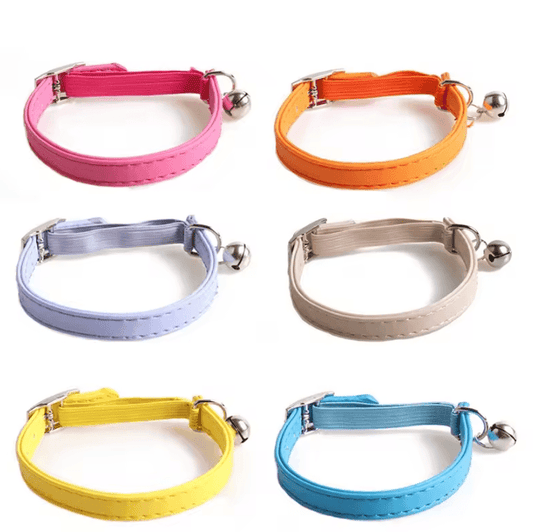 Macaron Bell Adjustable Cat Collar for Cats & Small Pets