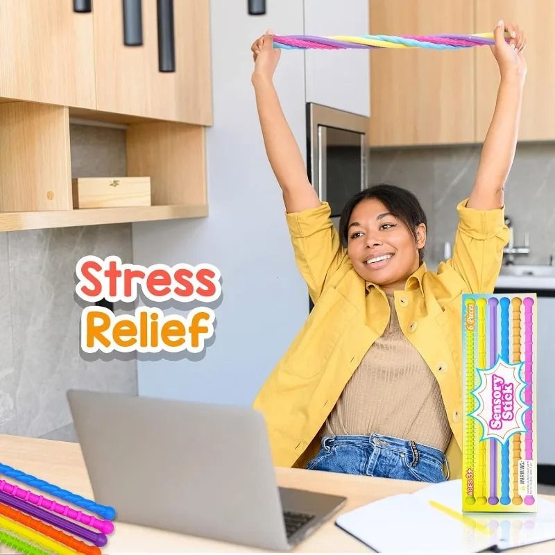 Textured Sensory Fidget Sticks