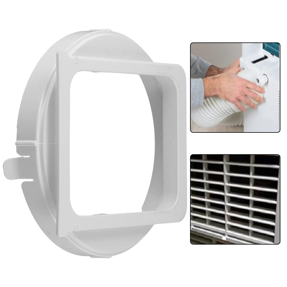 Universal Portable AC Exhaust Hose Adapter Inch Air Conditioner Vent Connector with Leak Proof Seal