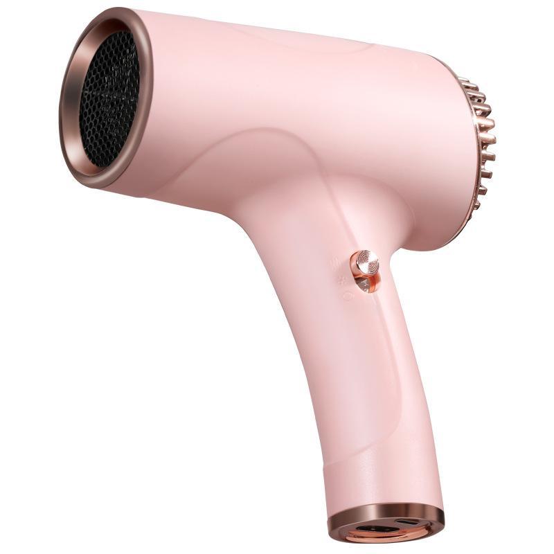 Cordless Ionic Hair Dryer Rechargeable Wireless Blow Dryer with Hot & Cold Air