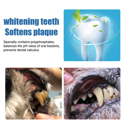 Pet Dental Spray & Foam Cleaner for Cleaner Teeth, Fresher Breath & Tartar Control