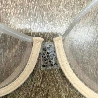 Invisible Push Up Clear Strap Bra for Backless Summer Outfits