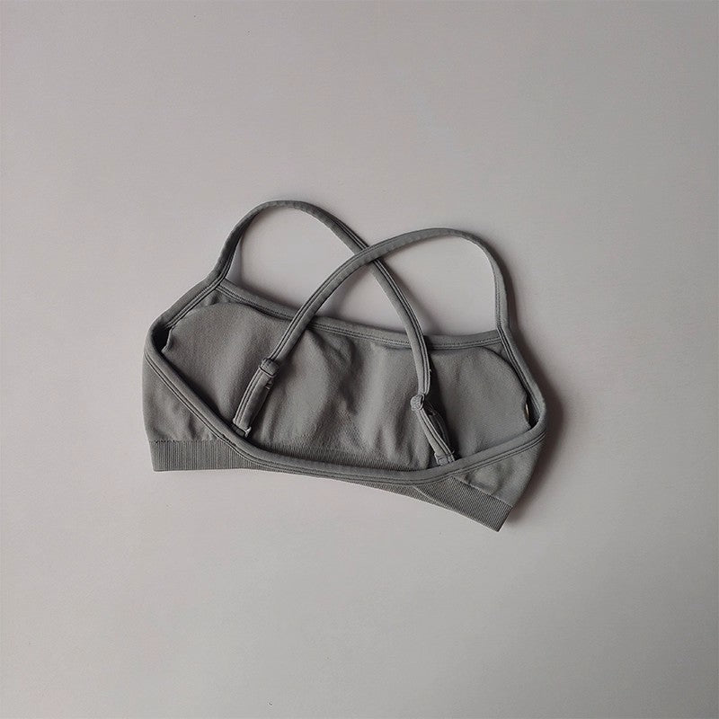 Seamless Shockproof Sports Bra Yoga Crop Top for Women
