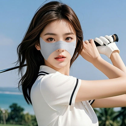 Ice Silk UV Protection Face Mask Breathable Cycling Sun Shield