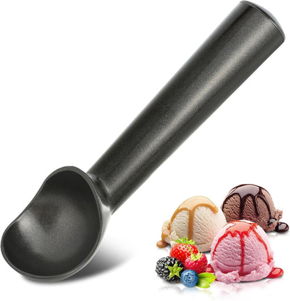 Premium One Piece Ice Cream Scoop Nonstick Ice Cream Scooper with Heavy Duty Aluminum Ice Cream Scooper Designs