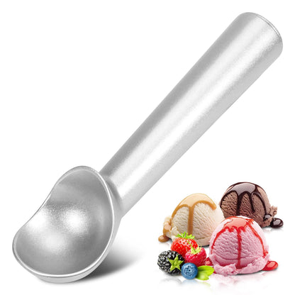Premium One Piece Ice Cream Scoop Nonstick Ice Cream Scooper with Heavy Duty Aluminum Ice Cream Scooper Designs