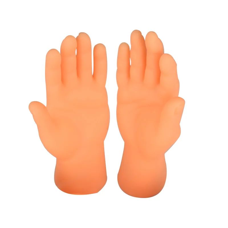 Tiny Hands for Cats Silicone Finger Puppet Massage Toy