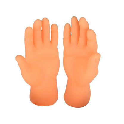 Tiny Hands for Cats Silicone Finger Puppet Massage Toy