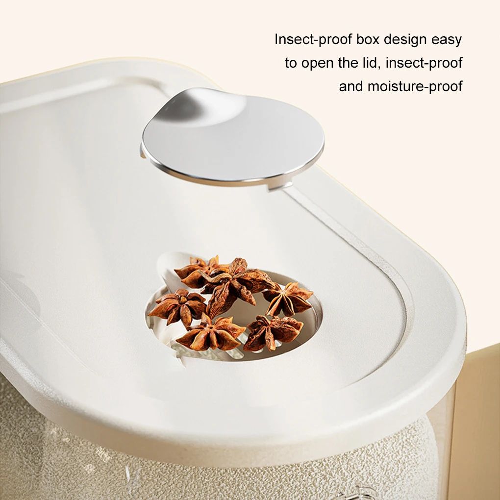 Automatic Rice and Grain Storage Dispenser Container