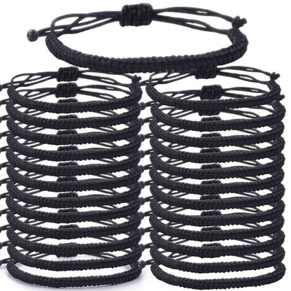 Handmade Tibetan Red String Bracelet Lucky Braided Rope Matching Wristband