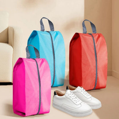 Waterproof Travel Shoe Storage Bag with Zipper and Dustproof Organizer Pouch