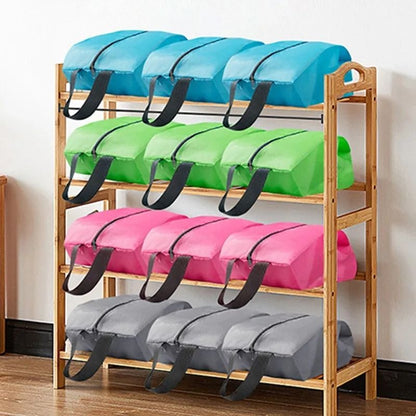 Waterproof Travel Shoe Storage Bag with Zipper and Dustproof Organizer Pouch