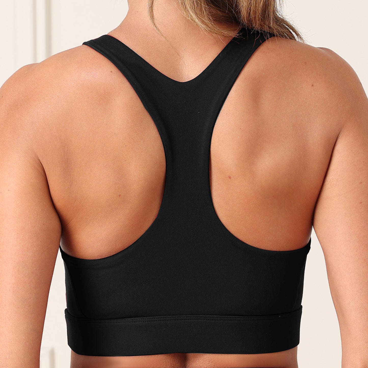 Womens Yoga Bra Removable Pad Workout Tank Top for Gym and Pilates