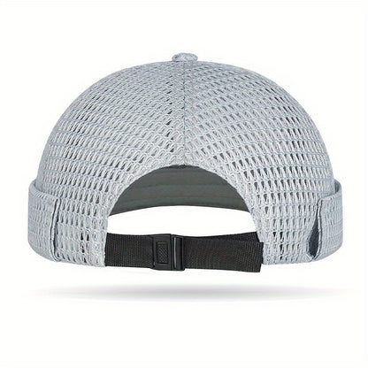 Aero Mesh Brimless Docker Cap Lightweight Breathable Cycling & Outdoor Beanie