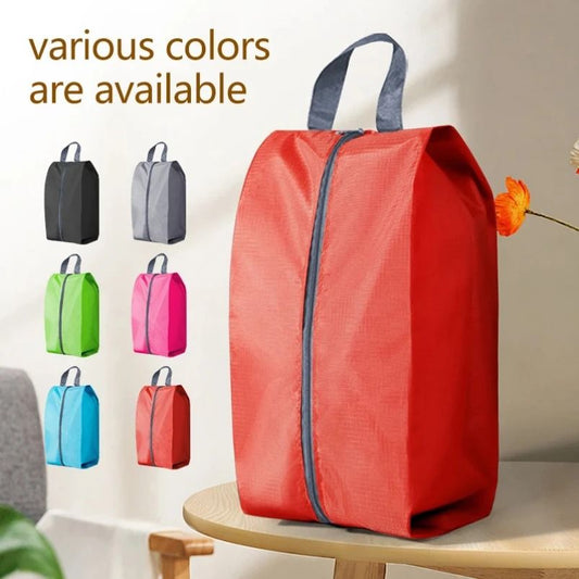 Dustproof Travel Shoe Storage Bag - Portable Waterproof Shoe Organizer Pouch with Sturdy Zipper