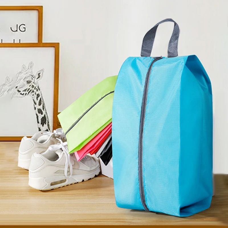 Dustproof Travel Shoe Storage Bag - Portable Waterproof Shoe Organizer Pouch with Sturdy Zipper