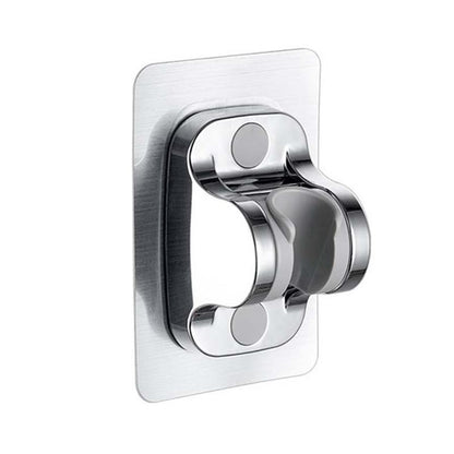 Adjustable Self Adhesive Shower Head Holder Wall Mount No Drill Handheld Shower Bracket