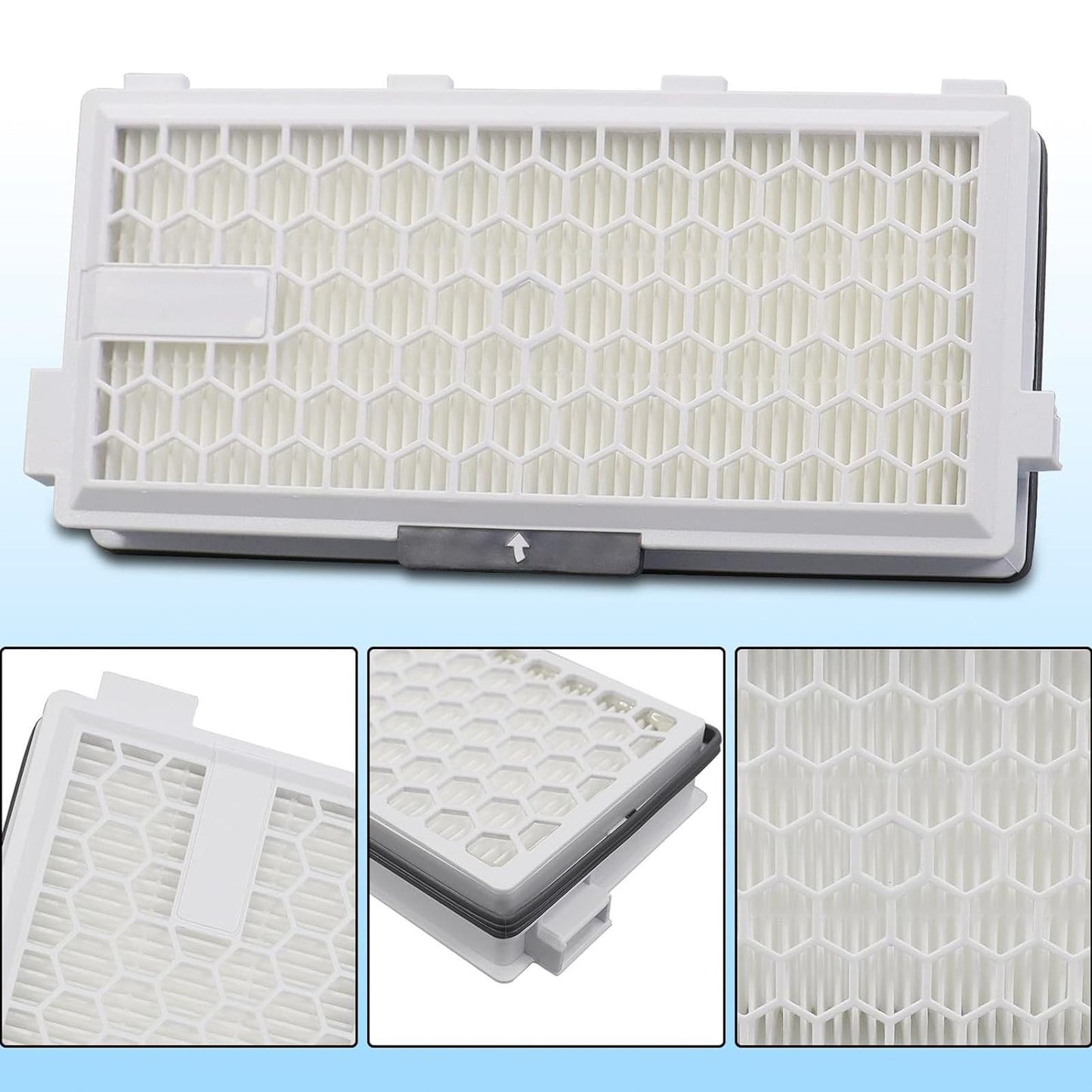 Miele SF-HA50 HEPA Filter Replacement Cartridge – Washable Vacuum Cleaner Filter for Cleaner Air
