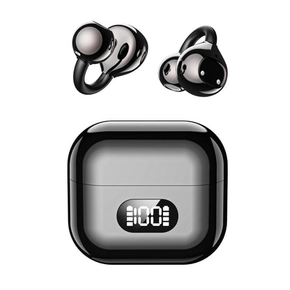 Open Ear Clip Bluetooth Wireless Earbuds with Clear Calls and Touch Control