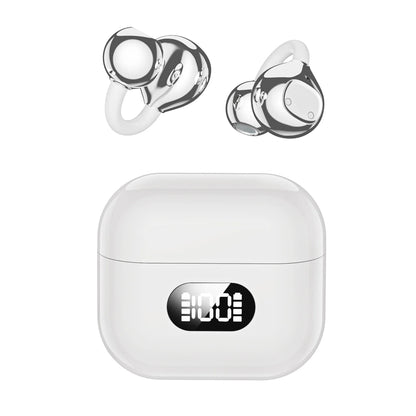 Open Ear Clip Bluetooth Wireless Earbuds with Clear Calls and Touch Control