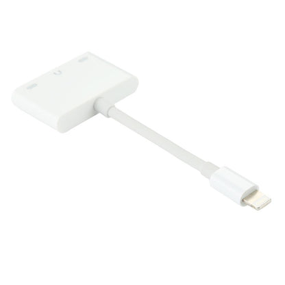 Lightning Audio Charging Splitter Adapter iPhone Dual Port 3.5mm Headphone Charging Adapter