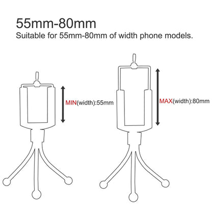 HAWEEL Flexible Octopus Tripod Holder Clip Portable Phone & Camera Stand