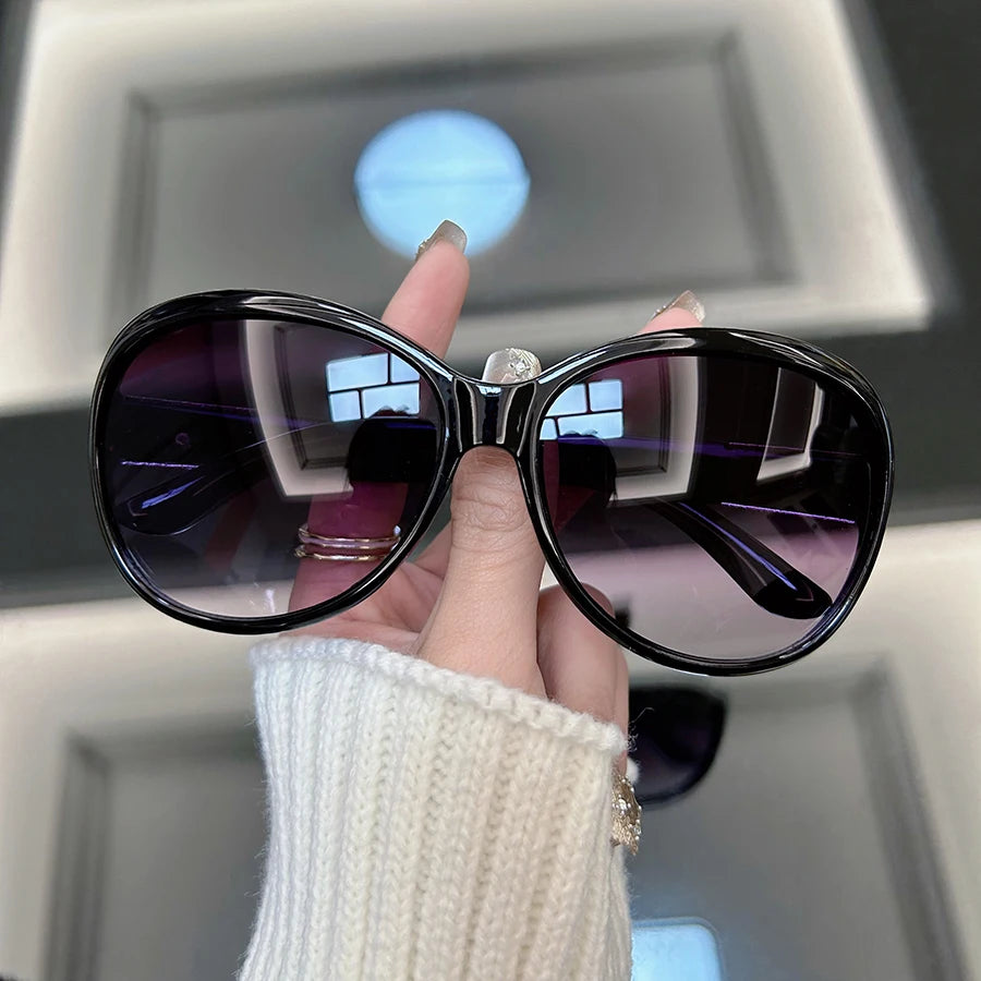 Retro Mirror Round Sunglasses for Men & Women Vintage Punk Designer Eyewear