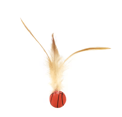Feather Bounce Interactive Cat Balls for Indoor Play & Training