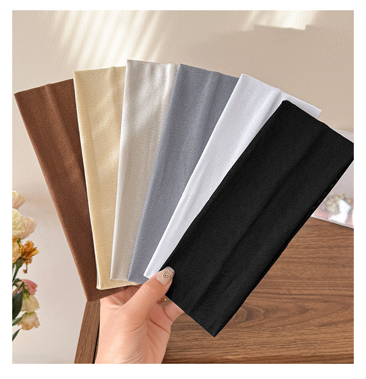 Soft Knit Sports Headband Non Slip Yoga Running Workout Headwrap