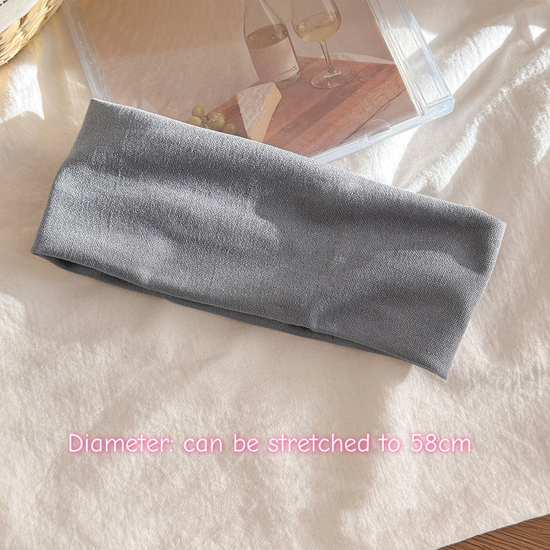 Soft Knit Sports Headband Non Slip Yoga Running Workout Headwrap