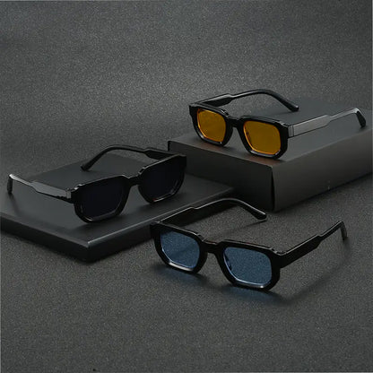 Classic Square Sunglasses Set of Unisex Retro Fashion Shades