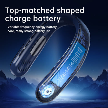 Lenovo Portable Neck Air Conditioner Rechargeable Bladeless Cooling Fan