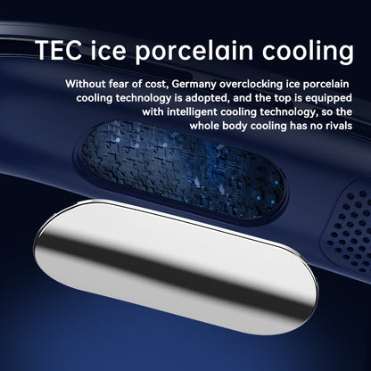 Lenovo Portable Neck Air Conditioner Rechargeable Bladeless Cooling Fan