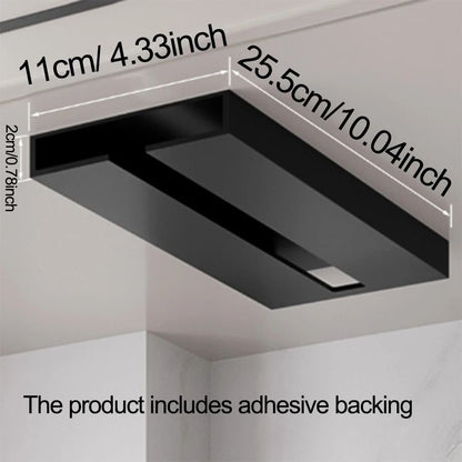 Under Cabinet Wine Glass Holder Rack for Space-Saving Kitchen and Bar Storage