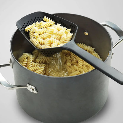 Plastic Pasta Strainer Spoon with Long Handle