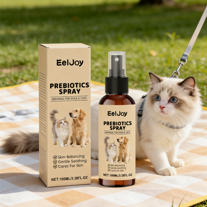 Pet Prebiotic Anti Itch Skin Soothing Spray for Dogs & Cats Moisturizing Dry Skin Relief