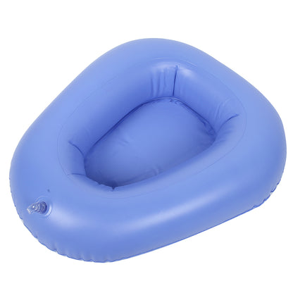 Inflatable Bedpan for Elderly Care Anti Bedsore Air Cushion Potty for Bedridden Patients